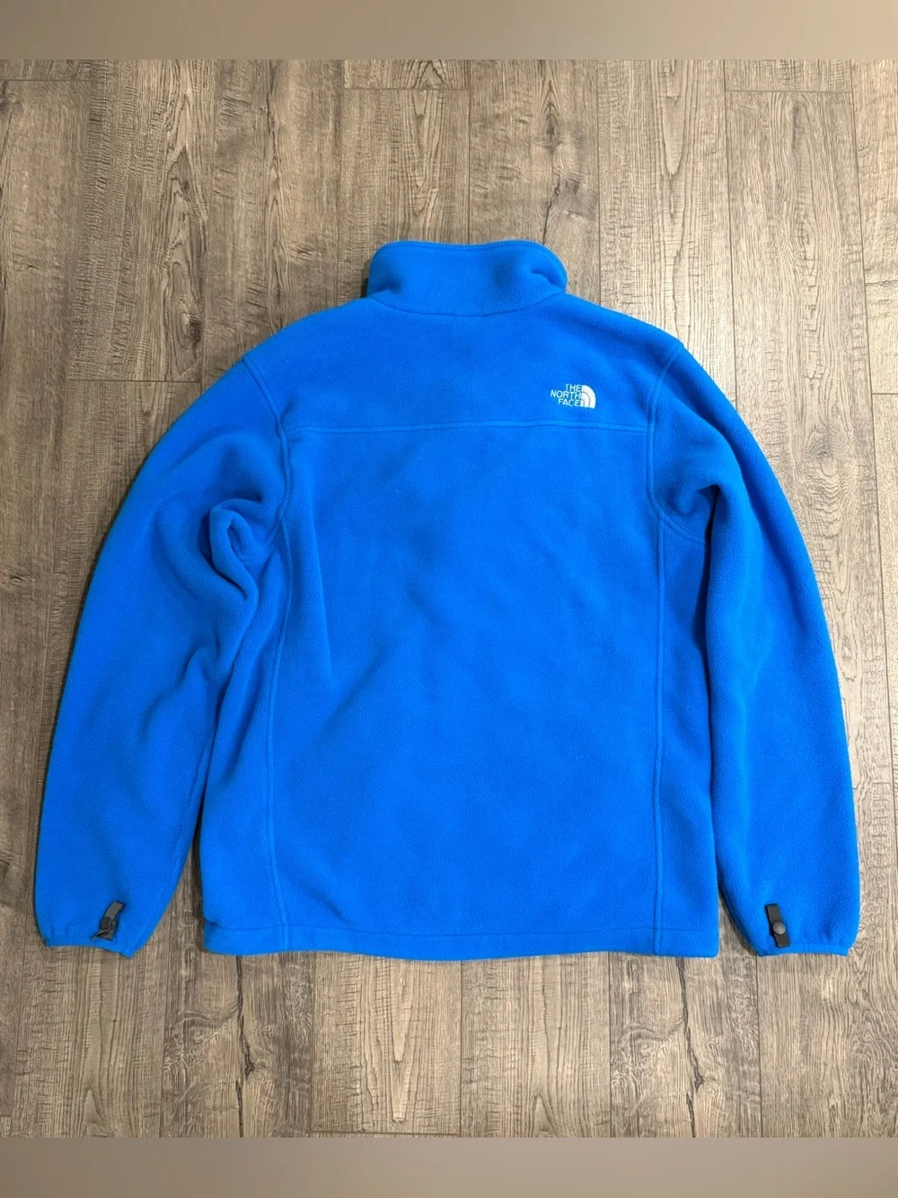 The North Face Men's Bright Blue Full-Zip Fleece Jacket